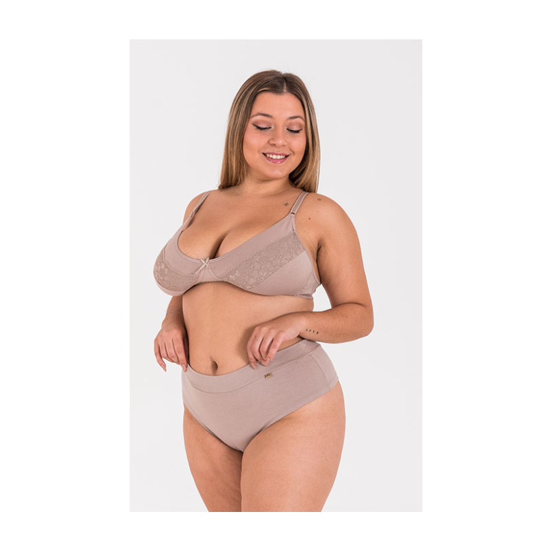 Alis Culotte Less Algodón y Lycra con Cintura