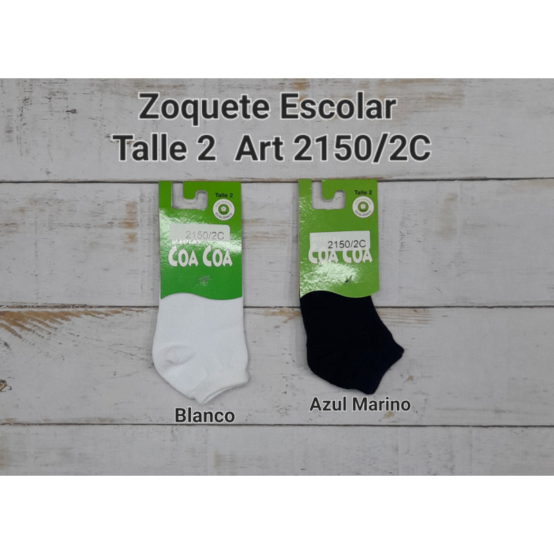 CoaCoa Zoquete Colegial T2