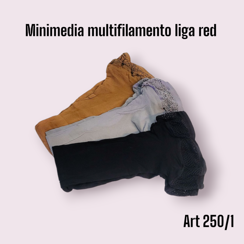 Anort Minimedia Multifilamento Liga Red Talle Unico