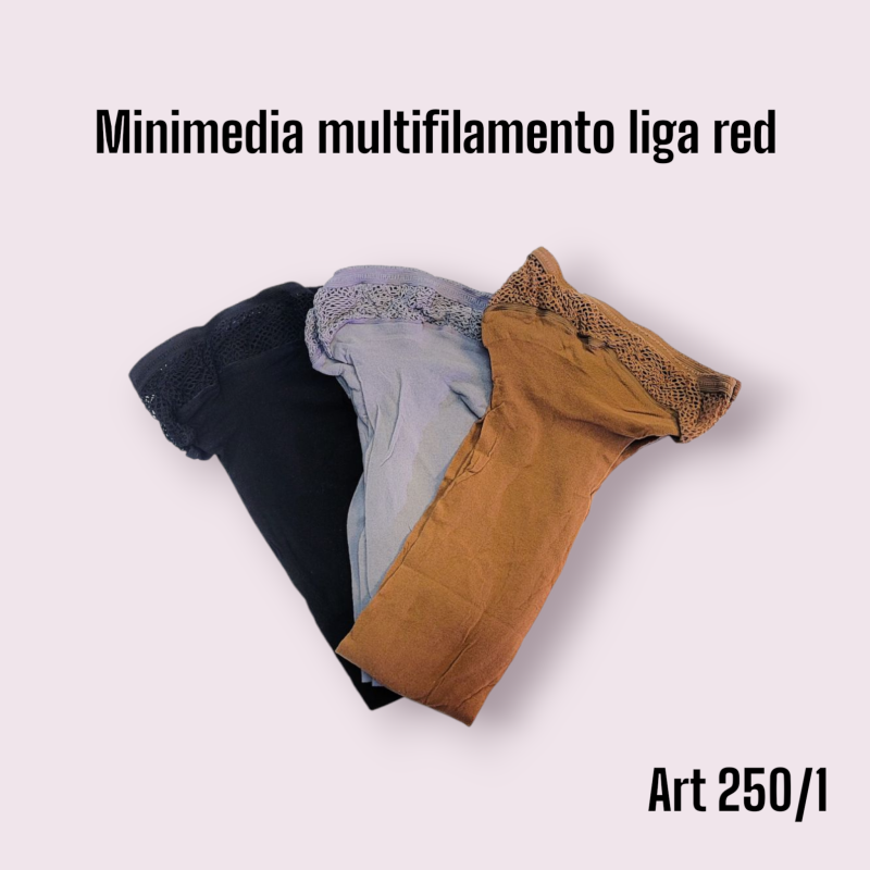 Anort Minimedia Multifilamento Liga Red Talle Unico