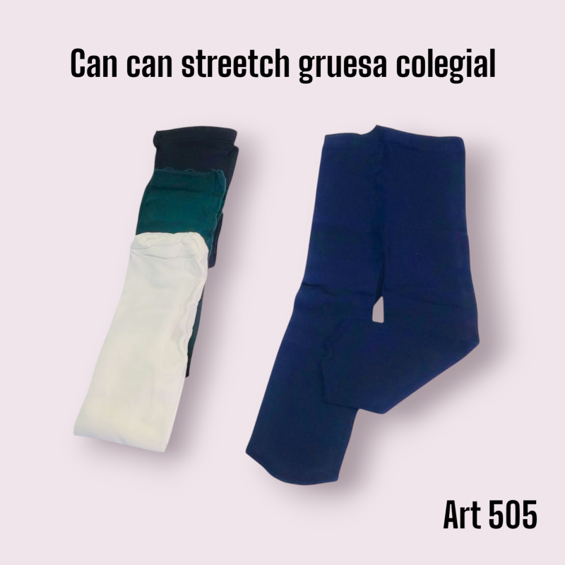 Anort Can-Can Streetch Gruesa Colegial T11/12