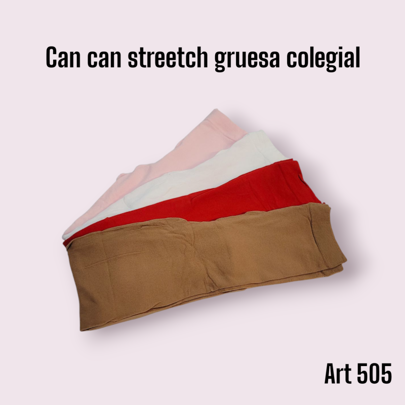 Anort Can-Can Streetch Gruesa Colegial T13/14