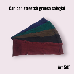 Anort Can-Can Streetch Gruesa Colegial T5/6