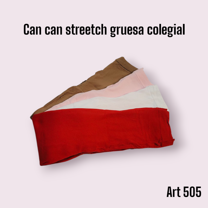 Anort Can-Can Streetch Gruesa Colegial T5/6