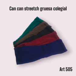 Anort Can-Can Streetch Gruesa Colegial T9/10