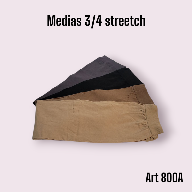 Anort Medias 3/4 Streetch