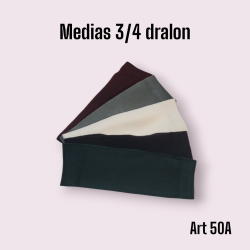 Anort Medias 3/4 Dralon Talle Unico