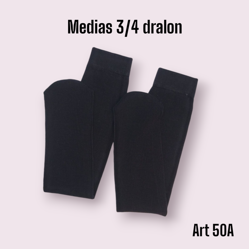 Anort Medias 3/4 Dralon Talle Unico