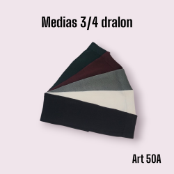 Anort Medias 3/4 Dralon Talle Unico