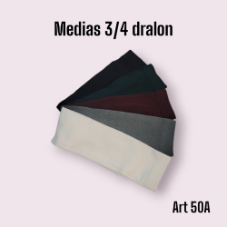 Anort Medias 3/4 Dralon Talle Unico