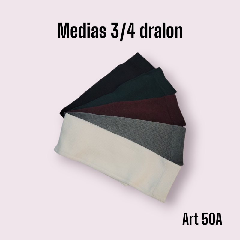 Anort Medias 3/4 Dralon Talle Unico