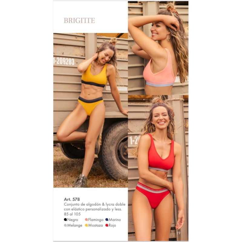 Brigitte Conj Elastico Personalizado