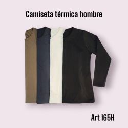 Camiseta Termica Hombre Mia T5/8 *