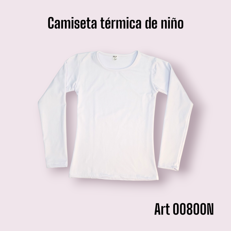 Camiseta Termica Nino T4/14*
