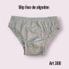 Slip Liso Algodón  Bradbury T1/4