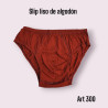 Slip Liso Algodón  Bradbury T7/8