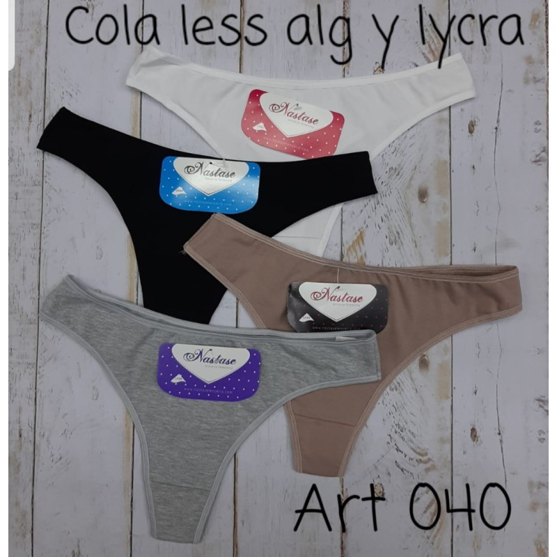 Nastase Cola Less XL Alg y Lycra Lisa T1