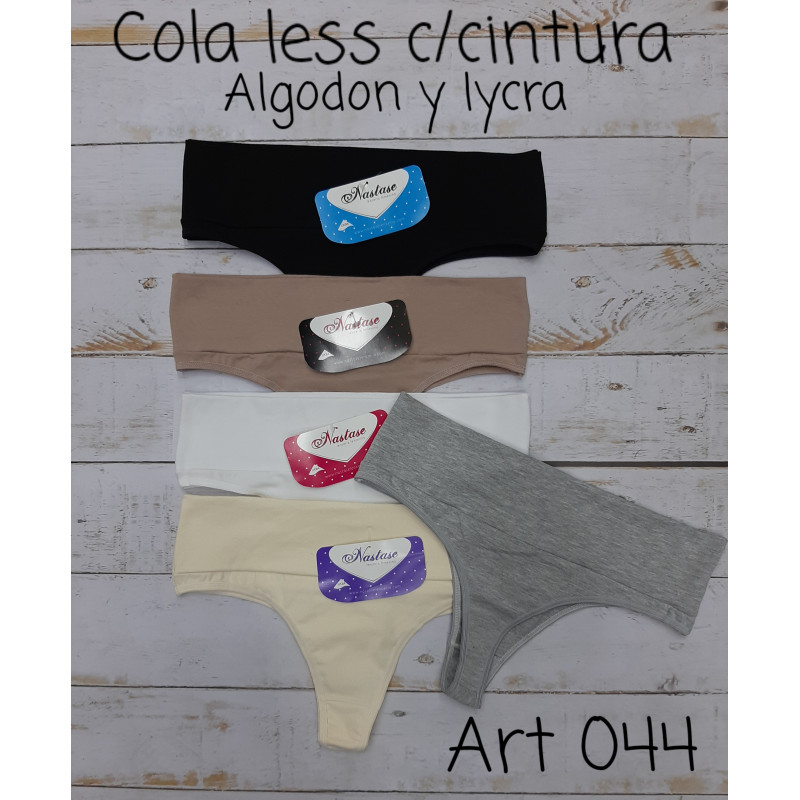 Nastase Cola Less c Cintura Alta Alg y Lycra