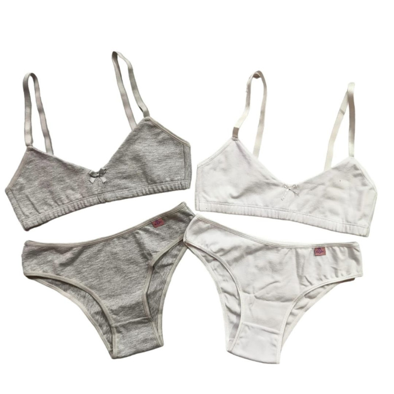 Meraki Conjunto Alg y Lycra Abrochado Atrás