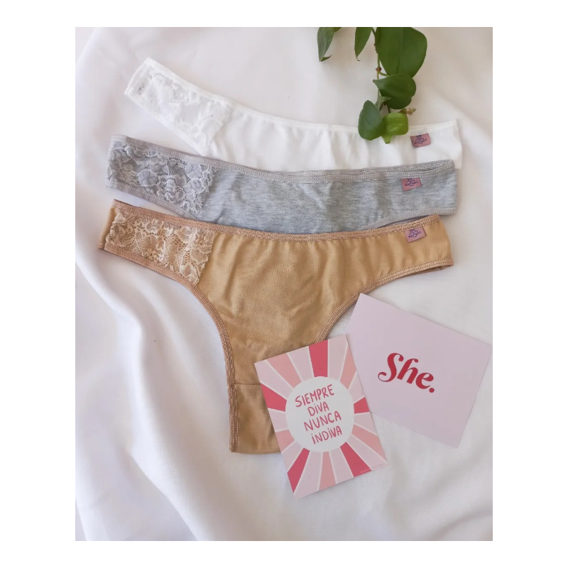 Meraki Pack x3 Cola Less C Puntilla T2/3