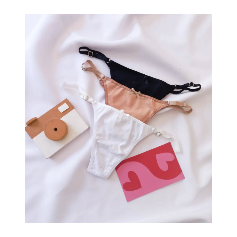 Meraki Pack x3 Cola Less Regulable Alg y Lycra