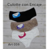 Nastase Culotte XL Frente de Encaje