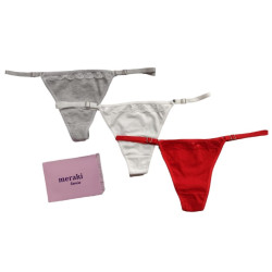 Meraki Pack x3 Cola Less Regulable Alg y Lycra