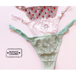 Meraki Pack x3 Cola Less Regulable Alg y Lycra