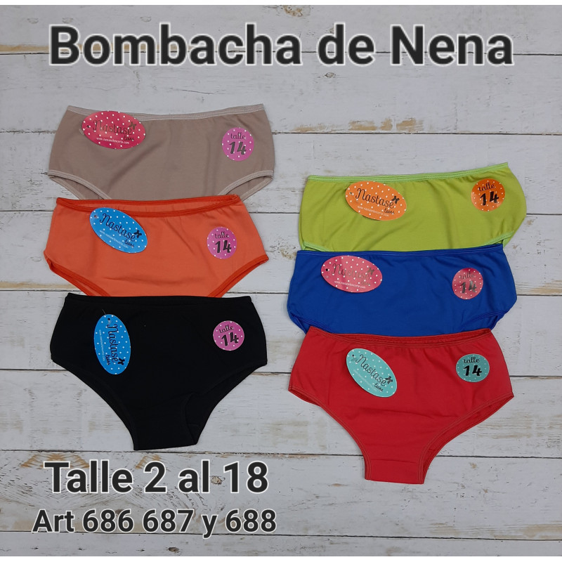 Nastase Bombacha Nena Color T8/12