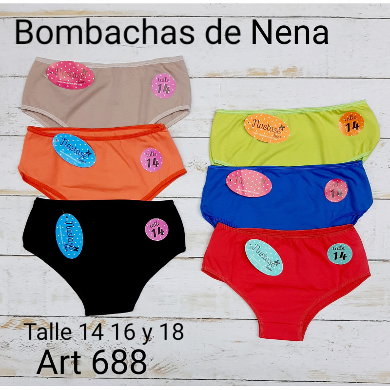 Nastase Bombacha de Nena Color T14/18