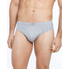 Slip Algodón y Lycra Rayado Eyelit T2/6