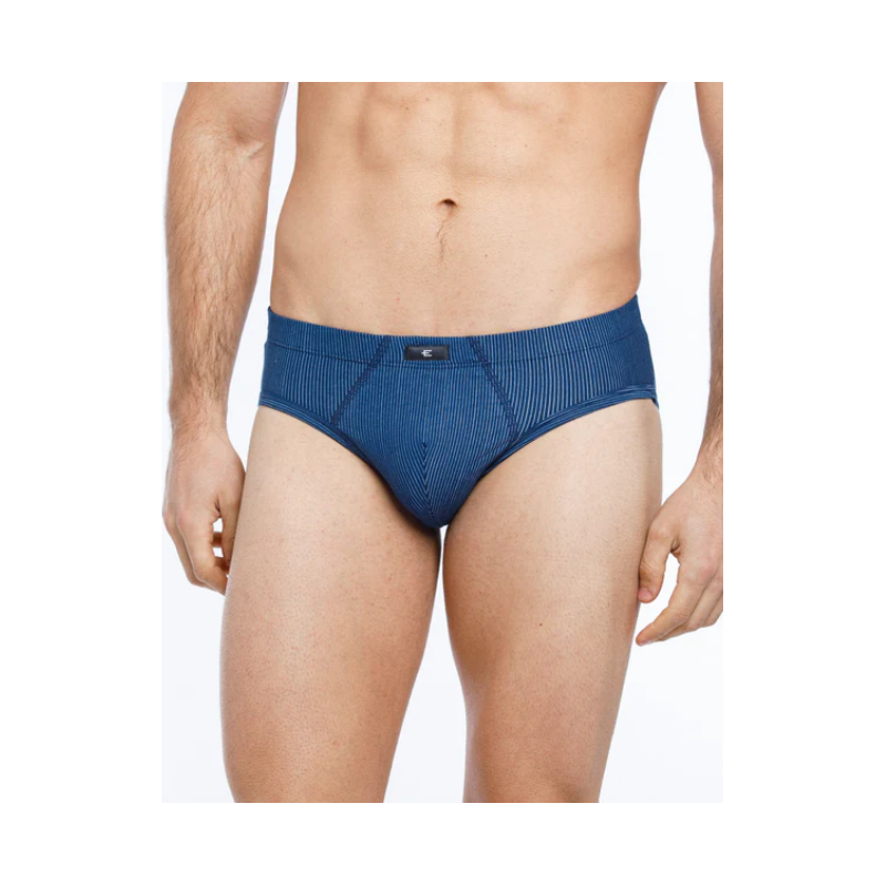 Slip Algodón y Lycra Rayado Eyelit T2/6
