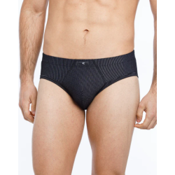 Slip Algodón y Lycra Rayado Eyelit T2/6