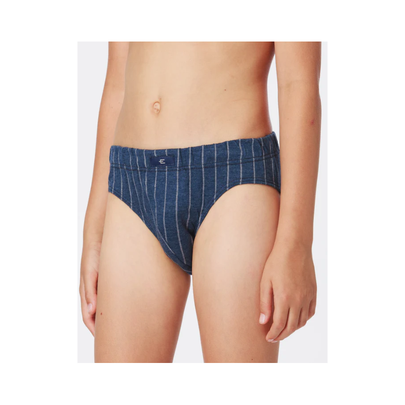 Slip Algodón Rayado Niño Eyelit T4/14