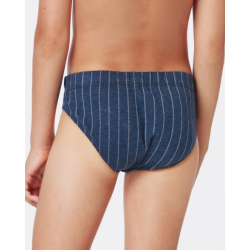 Slip Algodón Rayado Niño Eyelit T4/14
