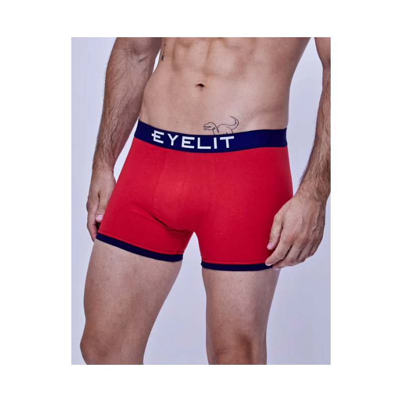 Boxer De Algodón y Lycra C/Elastico Eyelit TS/XXL