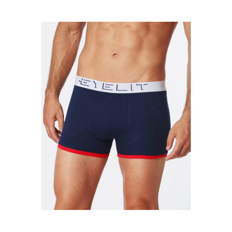 Boxer De Algodón y Lycra C/Elastico Eyelit TS/XXL