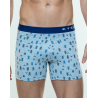 Boxer De Algodón y Lycra C/Elastico Eyelit TS/XXL