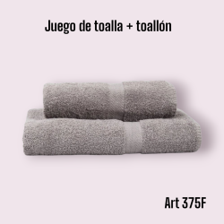 Juego de Toalla + Toallon Franco Valente