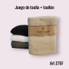 Juego de Toalla + Toallon Franco Valente