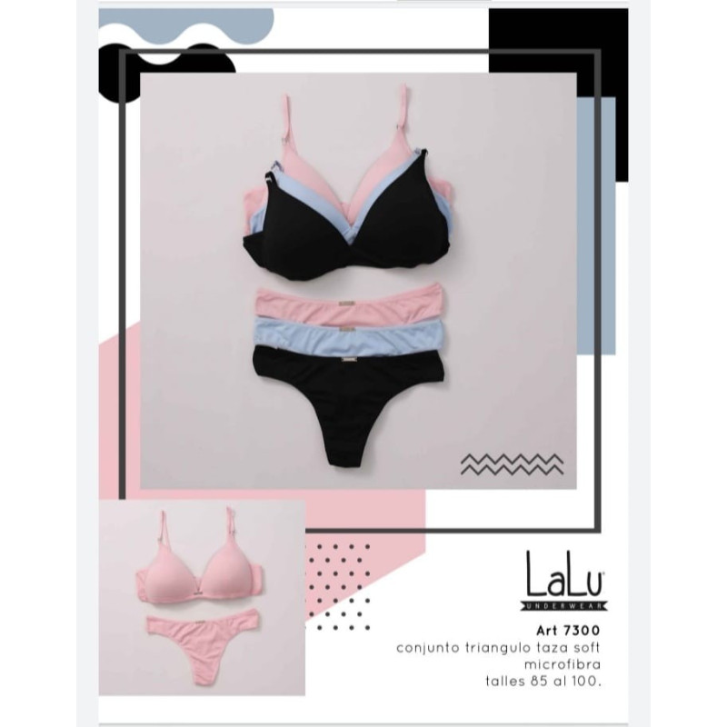Lalu Conjunto Soft Microfibra   x
