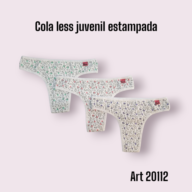 Cola Less Juvenil Estampado Chiamil