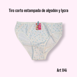 Intimare Tiro Corto Estampada Algodón y Lycra
