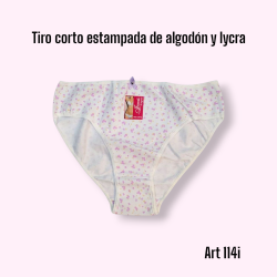 Intimare Tiro Corto Estampada Algodón y Lycra