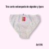 Intimare Tiro Corto Estampada Algodón y Lycra