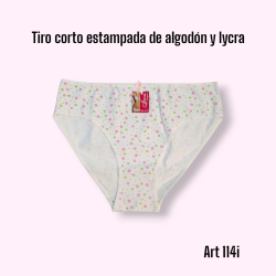 Intimare Tiro Corto Estampada Algodón y Lycra