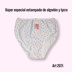 Intimare Super Especial  Estampada Algodón y Lycra