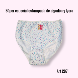 Intimare Super Especial  Estampada Algodón y Lycra
