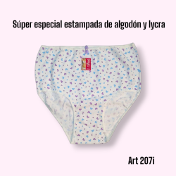 Intimare Super Especial  Estampada Algodón y Lycra