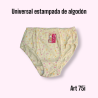 Intimare Universal Estampada Algodón